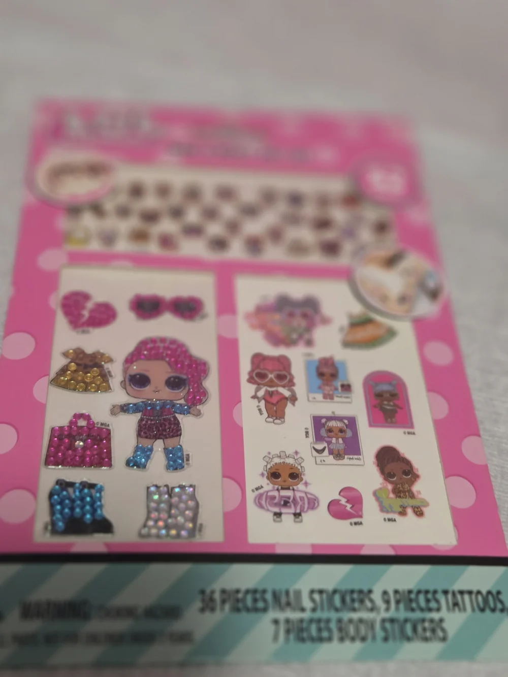 L.O.L. Surprise! Nail & Body Art Set - Pink